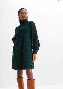 Minikleid aus Spitze, grün, Größe 34, bonprix