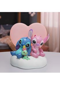 Lilo and Stitch Lilo & Stitch - Angel e Stitch con luce notturna di rughe