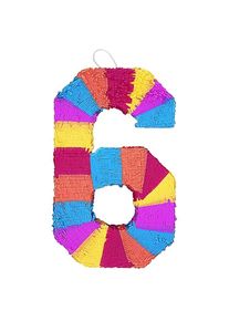 UNIQUE Colorful party fun pinata number 6