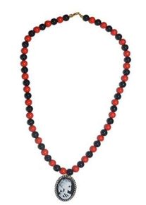 Funny Collana di perle di Halloween con pendente