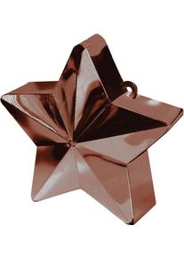 Amscan Stjerneballevægt i chokoladebrun