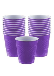 Amscan 20 gobelets en plastique lavande Basel 266ml
