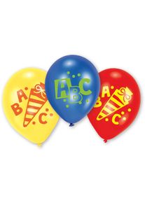 Amscan 6 first day of school balloons 20cm