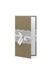 partydeco Amour money card with a romantic tip