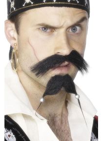 Smiffys Ensemble de barbe pirate 2 pi&egrave;ces