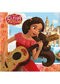 Procos Elena Von Avalor tovagliolo di carta 33x33cm (2er Multipack)