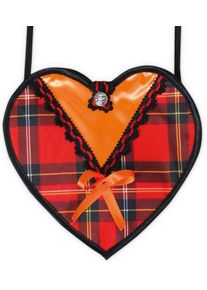 Sac dirndl coeur rouge 20 x 20cm
