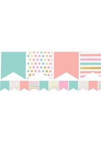 Summer Vibes paper pennant chain 3,6m