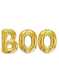 Ballon Alu Boo Doré 41cm