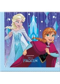 Procos 20 serviettes Frozen Kristallpalast 33cm