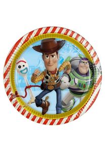 8 Toy Story 4 papirplader 23 cm