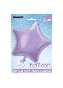 UNIQUE Ballon aluminium Rising Star lavande