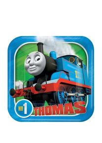 8 Assiette de fête Thomas la petite locomotive 18cm