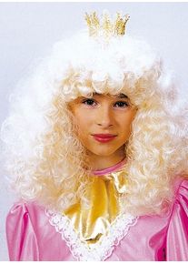 Orlob Perruque princesse cheveux bouclés pour enfants
