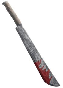 Smiffys Machette maculée de sang 74cm
