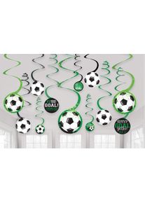 Amscan 12 spirales de football