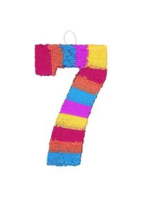 UNIQUE Colorful party fun pinata number 7