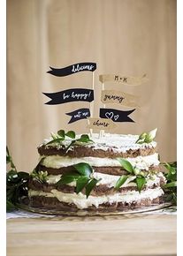 partydeco 7 décorations de gâteaux délicieuses