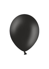 partydeco 100 ballons Susi noir 12cm