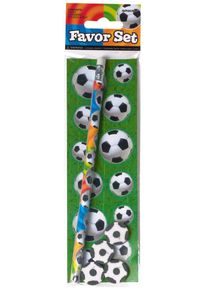Amscan Set da calcio in 6 pezzi mitgebsel