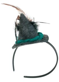Mini tradycyjny kapelusz Alpenjäger