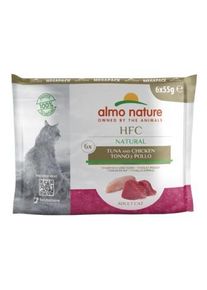 Almo Nature HFC 6x55g Thunfisch & Huhn
