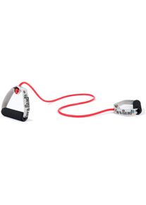 TheraBand Bodytrainer Tubing (mit Schaumstoffgriffen), mittel stark (rot)