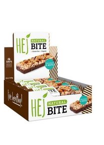 Hej Bite Organic Riegel, 12 x 40 g Kohlenhydratriegel, Roasted Nuts