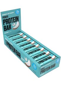 Body Attack Sports Nutrition Body Attack Power Protein Bar, 24 x 35 g Riegel, Cocos