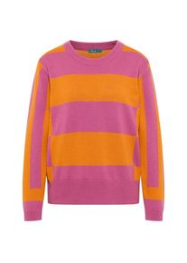 Tranquillo Womens Strickpullover im Block-Design Trui Dames (XS |roze/oranje)