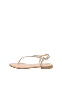 Only Zehentrenner 'ONLMARI-1' Damen beige Größe 36 Unifarben