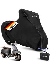 Copri scooter da esterno alta qualità | XS | Nero | Inverno, traspirante, interno, impermeabile, antifurto, protezione solare