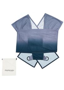 Momcozy draagdoek, blauwe gradient