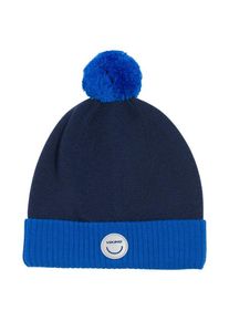 Viking Kid's Toasty Beanie Wool Pom Pom Beanie Kids (50-52, blue)
