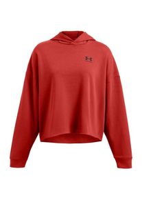 Under Armour Womens Rival Terry OS Hoodie Hoodie Dames (XXL |rood)