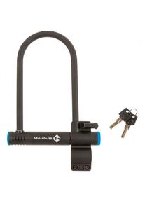 M-Wave Bügelschloss B 245 Candado para bicicleta (Ø 14 mm Bügelstärke | gris)
