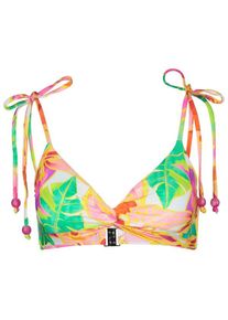Seafolly Women's Wonderland TwistedFront Bralette Bikini top Women (32, multi)