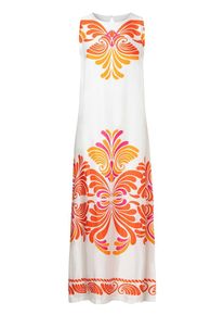 ana alcazar Dames Jurk 'Waya' safraan / oranje / wit 34
