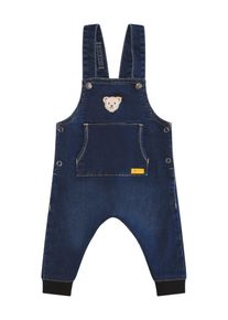 Steiff Collection Pojkar H&auml;ngselbyxa ecru / indigo / cappuccino Storlek 68