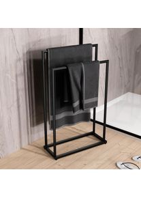Bernstein Handtuchständer OLA - Stahl - 50 x 21 x 82 cm - Rund