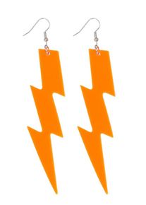 Boland Orecchini neon flash arancioni (10er Multipack)