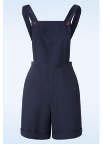 Banned Retro June Playsuit in Marineblau