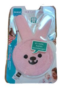 MAM Oral Care Rabbit Baby Zahnbürste Rosa Kinder Pflegeset