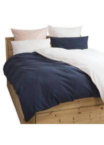 Fijnflanel bedlinnen "Comodo-Colora" | 80x80 + 155x220 cm | wit | allnatura
