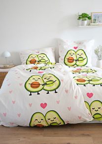 bonprix Ropa de cama, blanco, 1x 80/80 cm, 1x 135/200 cm