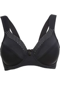 Minimizer-BH med vadderade axelband - svart - storlek 85C - bonprix