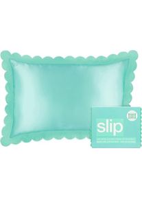 Slip Pillowcases Pure Silk Pillowcase Turquoise Unisex