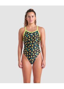 arena Swimsuit - Women - black multi-artic lime - Size: 34 - Women's Swimsuit arena Olives