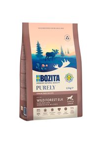 2,5 kg Bozita Dog Purely Grain Free Alce Puppy & Junior Crocchette per cane