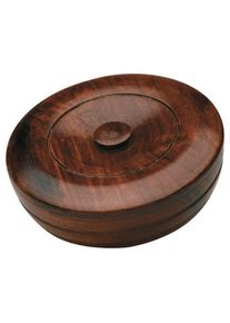 Taylor of old Bond Street Sandelhout-serie Sandalwood Herbal Shaving Hard-Soap in Wooden Bowl Zeep Heren 100 g